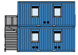 Eventcontainer – Aufbau aus 3 Container - Bild 1