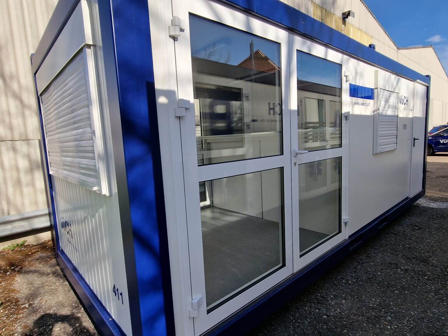 Container OK Front Büro