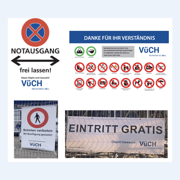 Blachen Div. Druck und Grössen