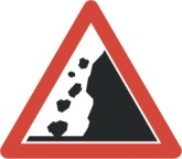 Steinschlag von rechts 74 cm