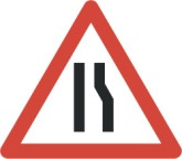 Verengung rechts 50 cm