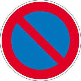 Signal "Eingeschränktes Haltverbot"
