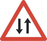 Gegenverkehr 50 cm