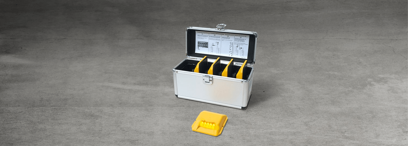 Mobiles LED-Pannenleitset