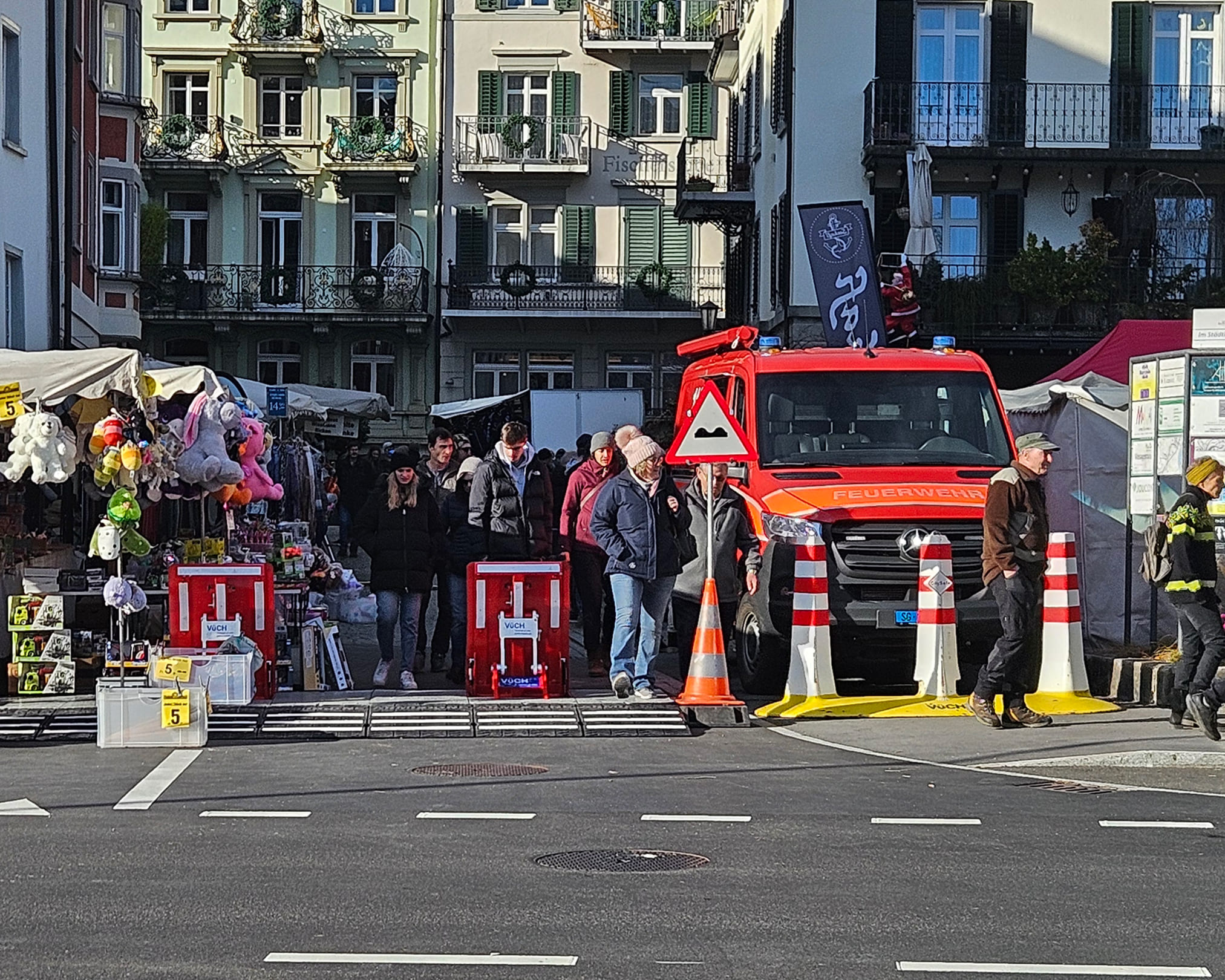 Zufahrtsschutz am Thomasmarkt Weesen