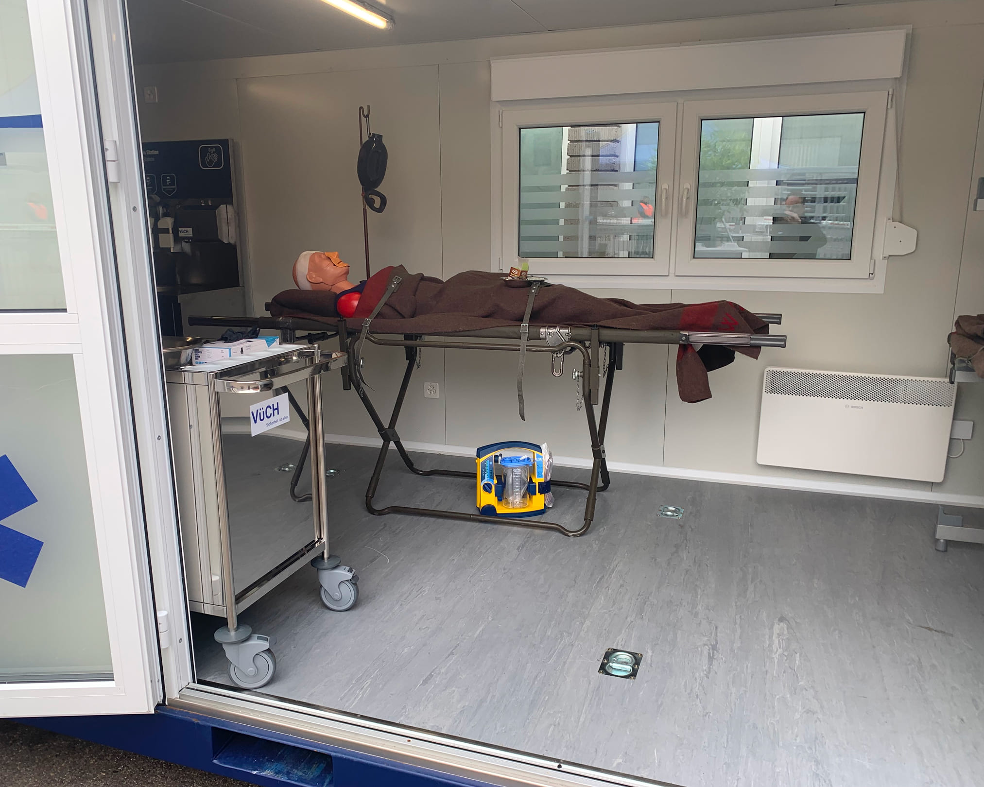 Sanitätsposten am Jahrmarkt St. Gallen