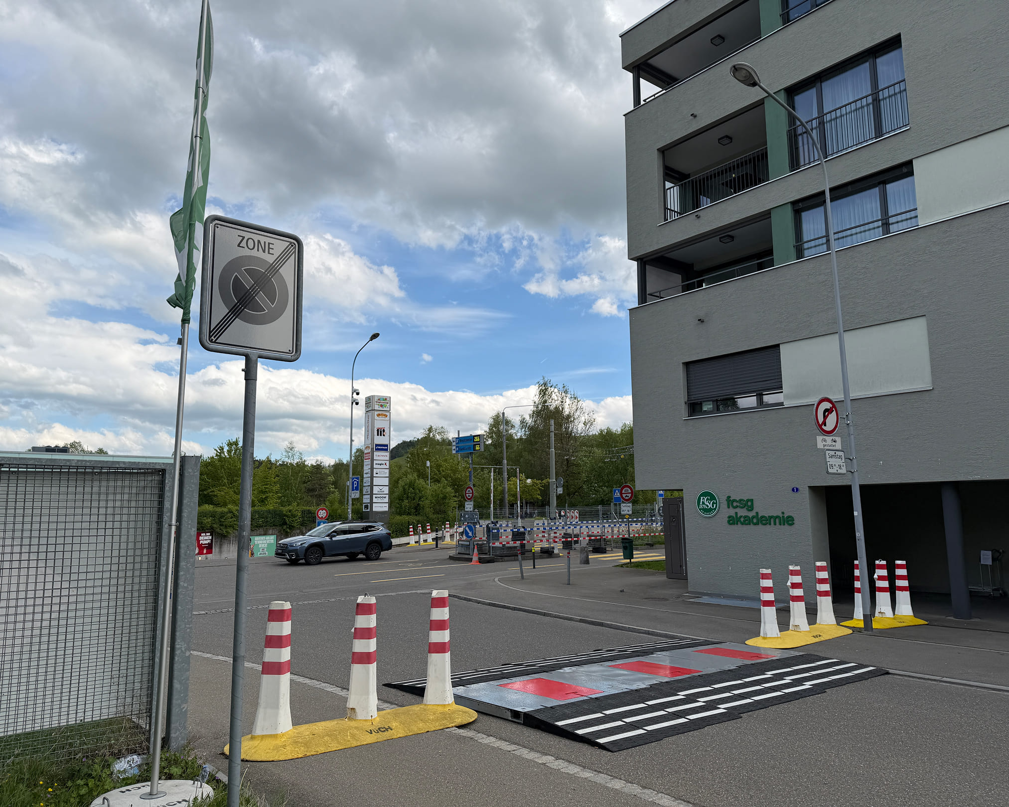 Streckensicherheit am Auffahrtslauf St. Gallen