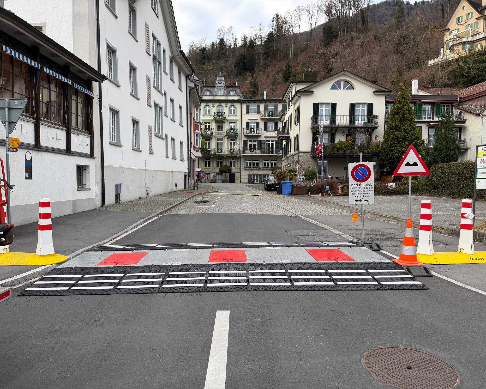 Zufahrtsschutz am Thomasmarkt Weesen
